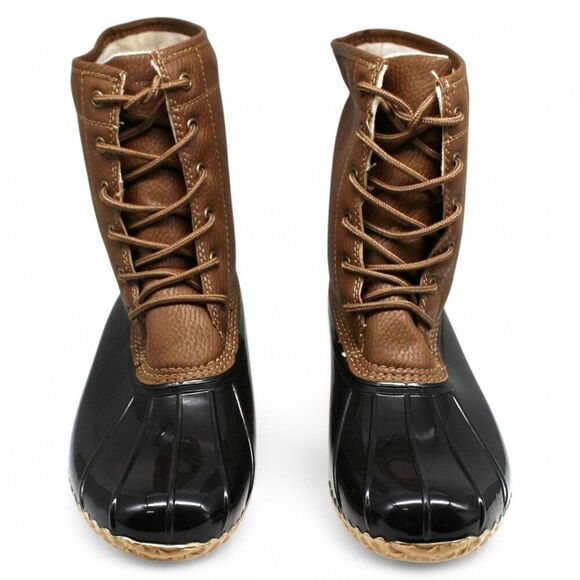 JBU by Jambu Womens Maplewood Waterproof Rain Mid Calf Boot Chocolate Brown - Picture 3 of 9